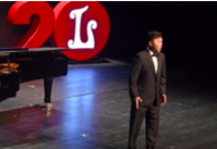 Tenor Vinas singt Wettbewerb: Abschlusskonzert