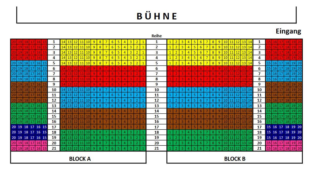Seating plan