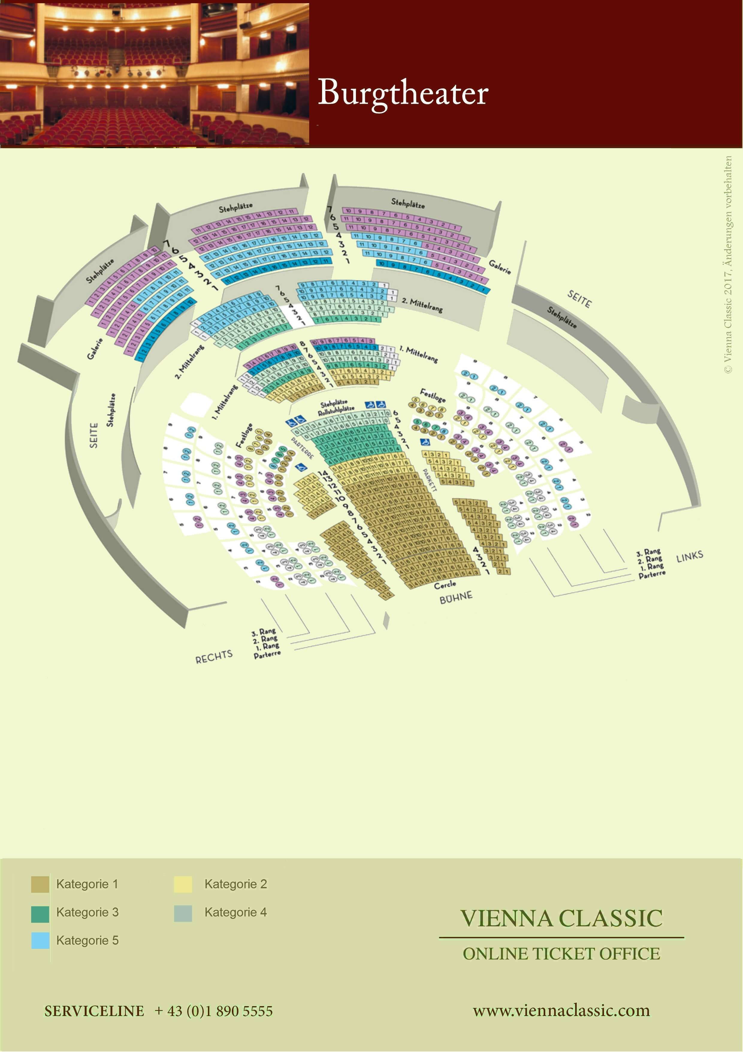 Plan de la salle