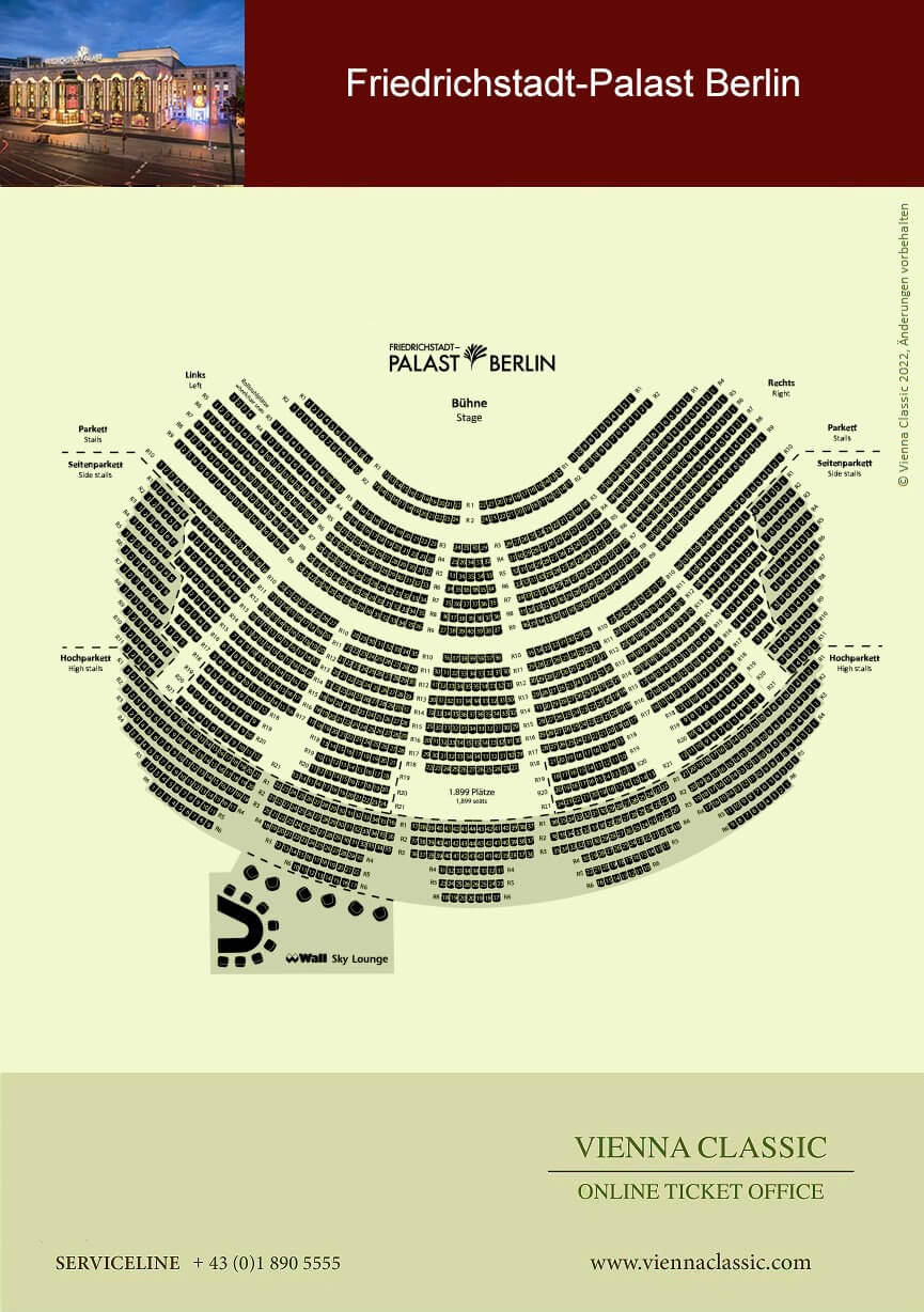 Plan de la salle