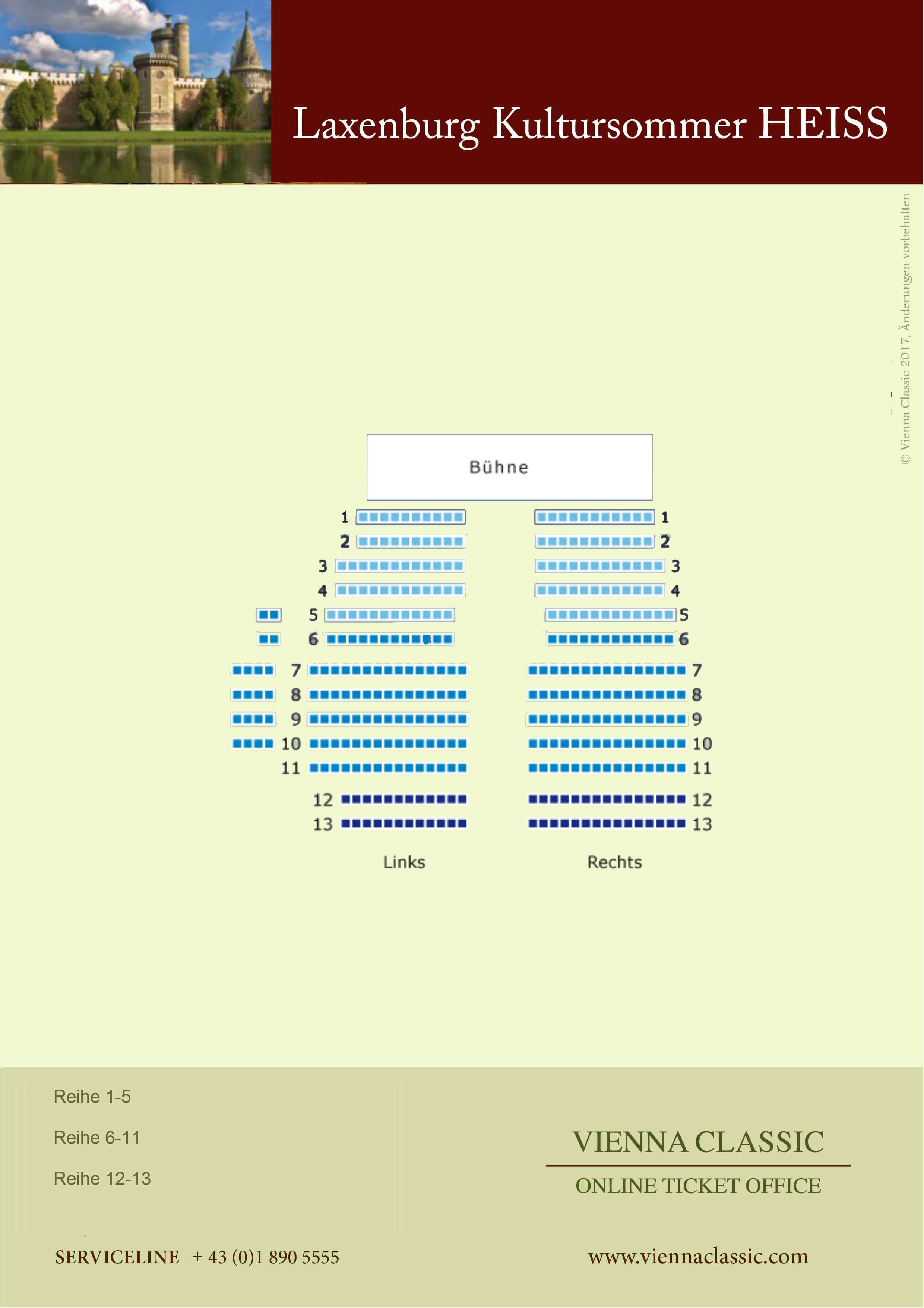 Plan de la salle