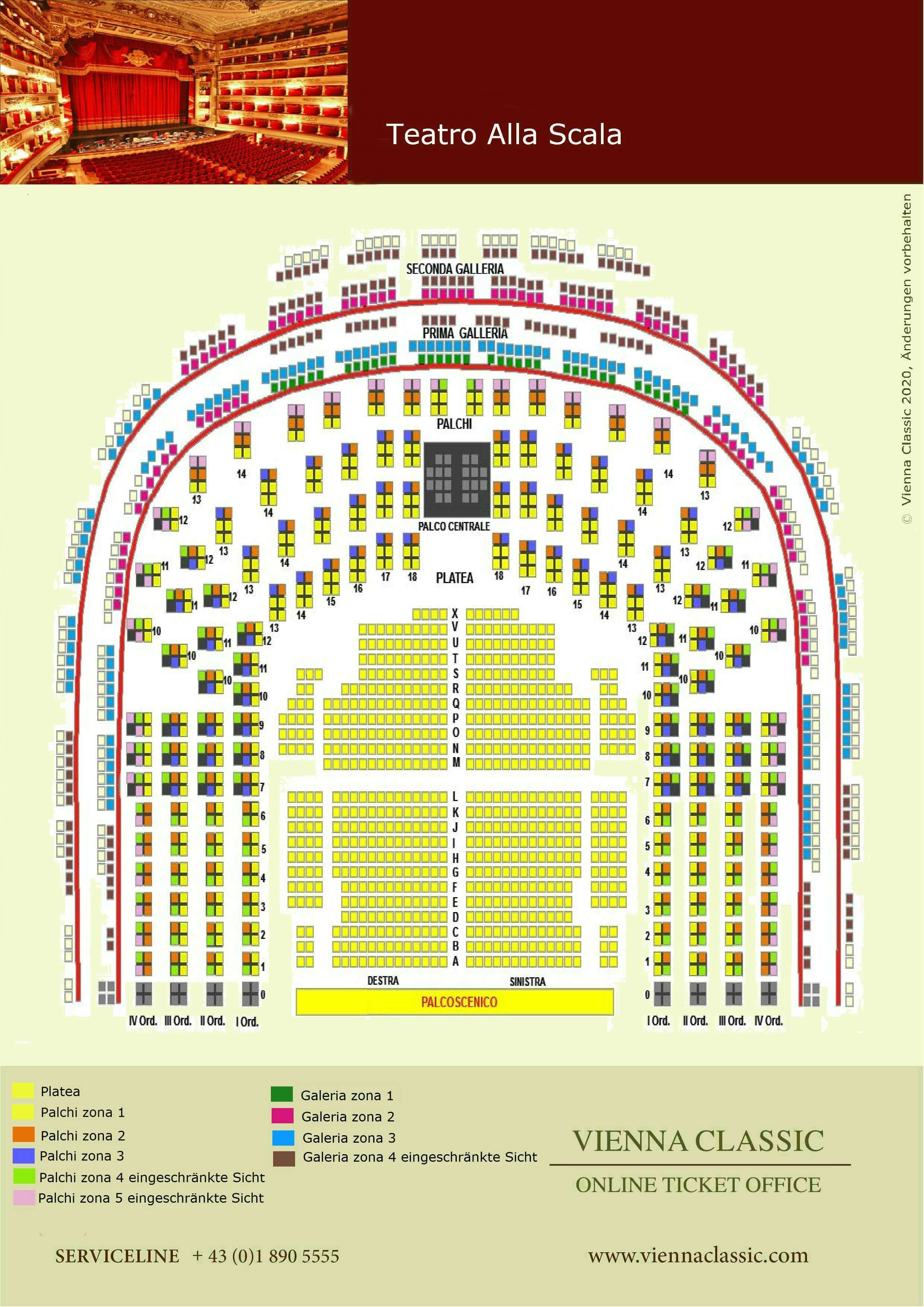 Plan de la salle