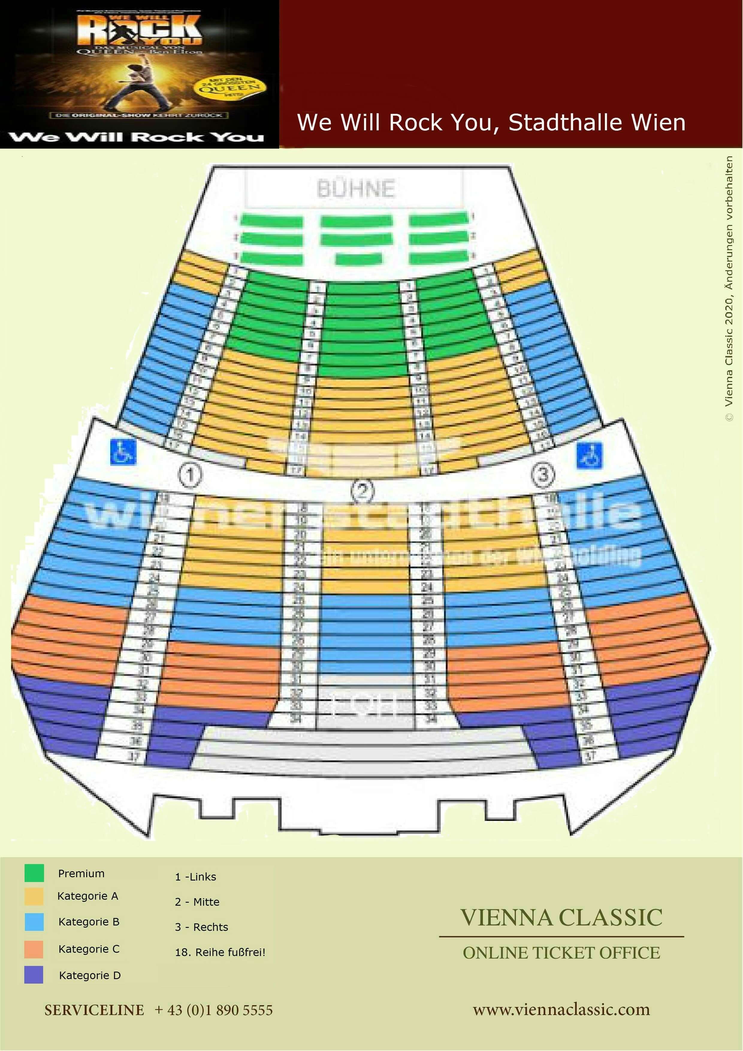 Plan de la salle