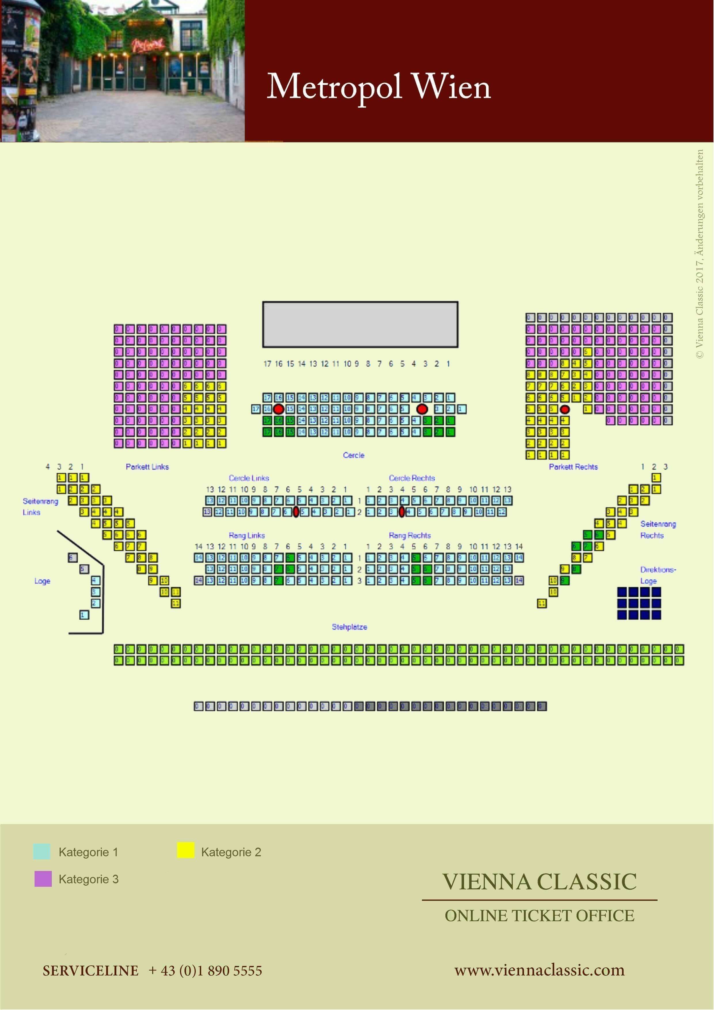 Mapa de asientos