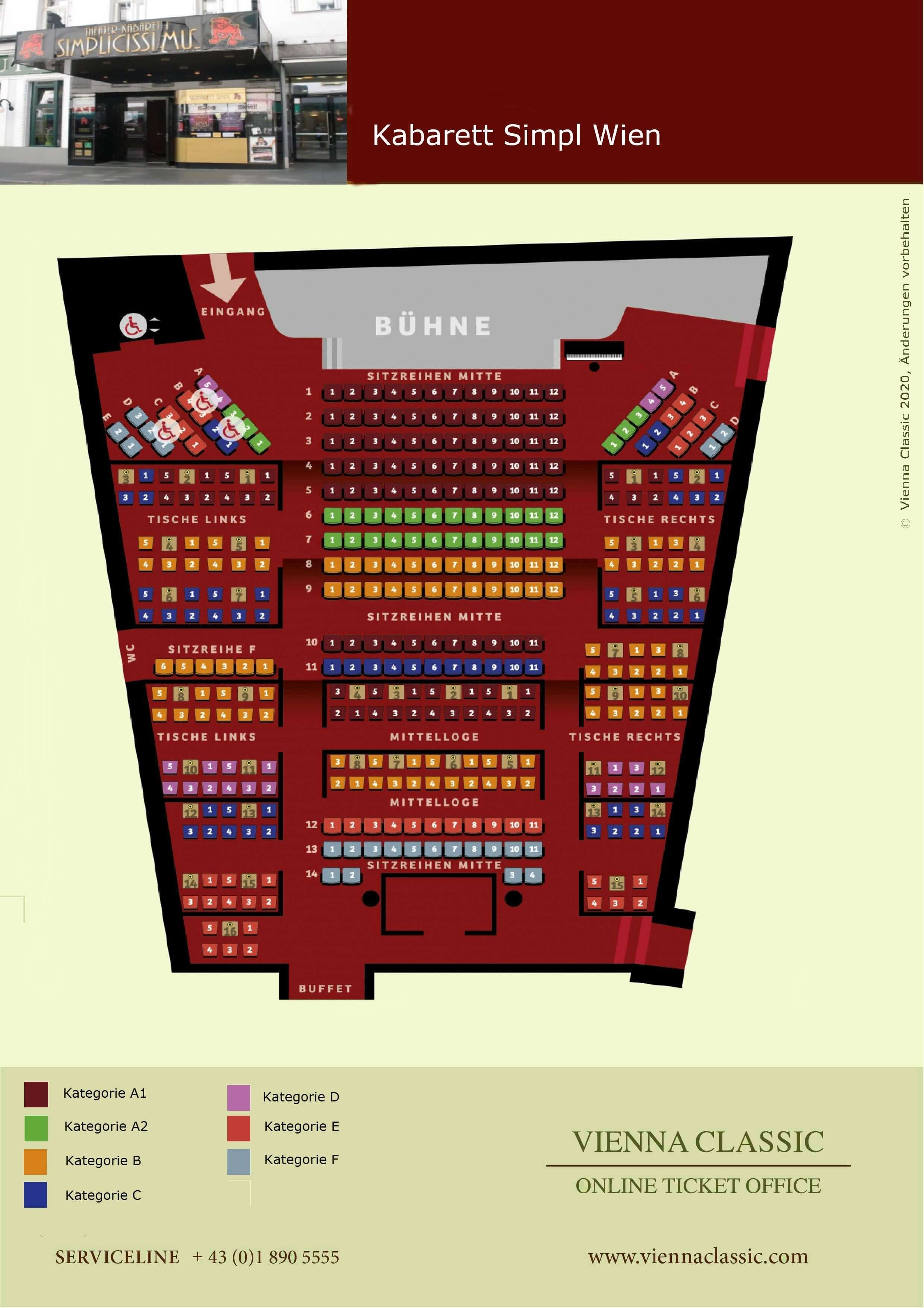 Mapa de asientos