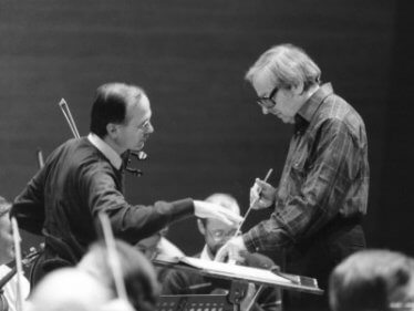 André Previn und Franz Bartololomey, Foto: (C) Viviane