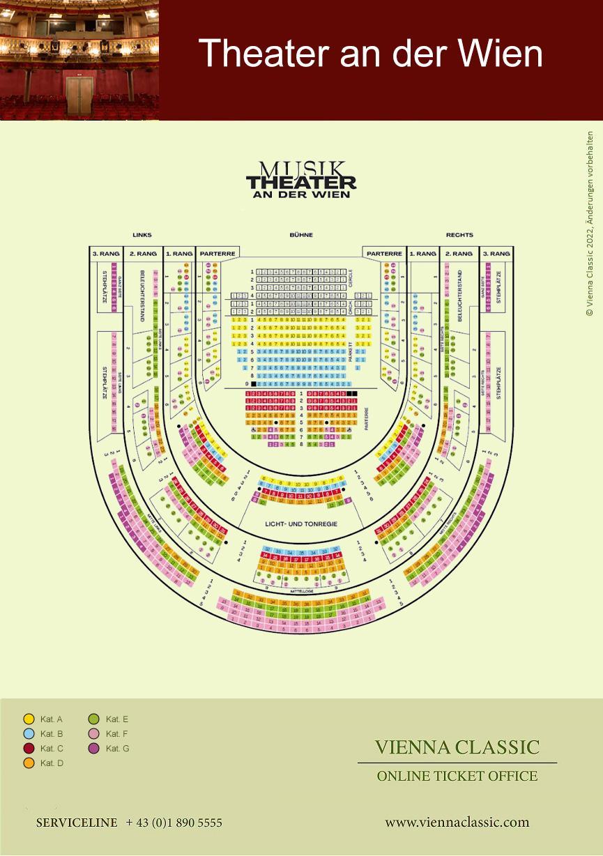 Alessandro nell’Indie - Sitzplan